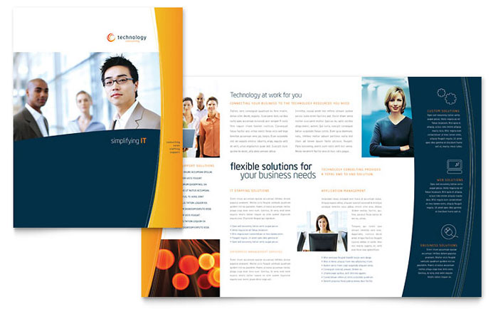 Corporate brochure templates free download. software